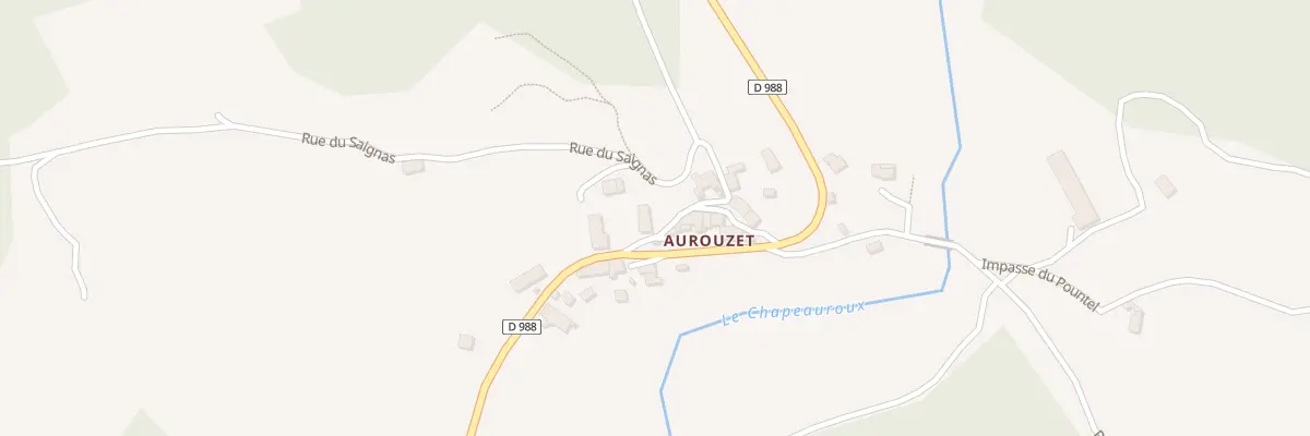 Plan du 5195 Aurouzet à Pierrefiche