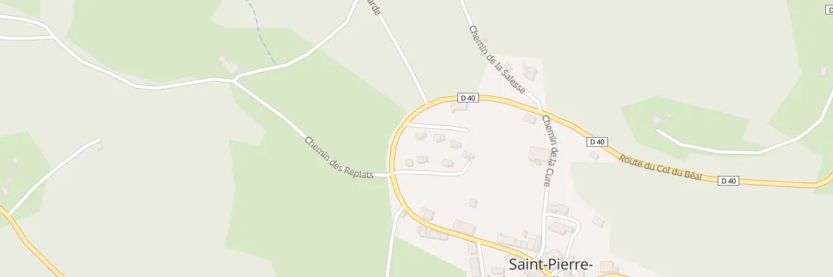 Plan du 5267 Le Bourg Ouest à Saint-Pierre-la-Bourlhonne