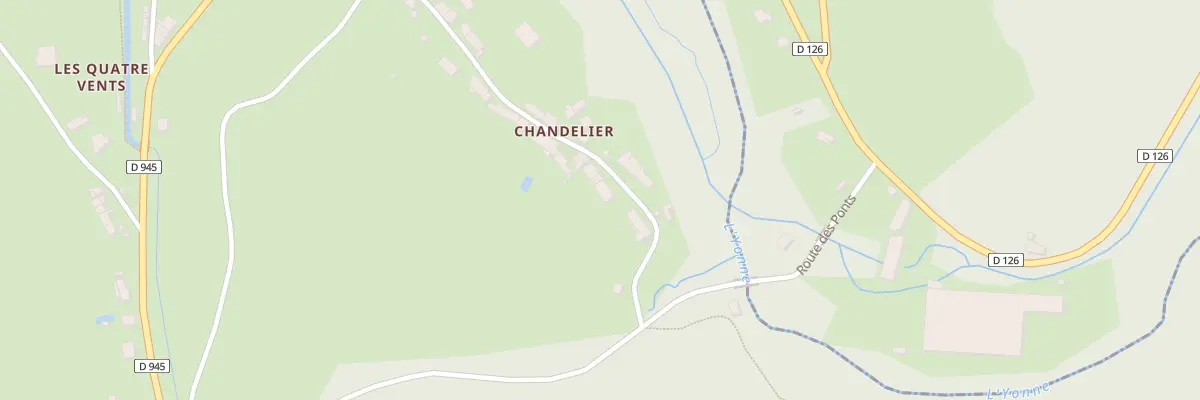 Plan du 22 Ham de Chandelier à Epiry