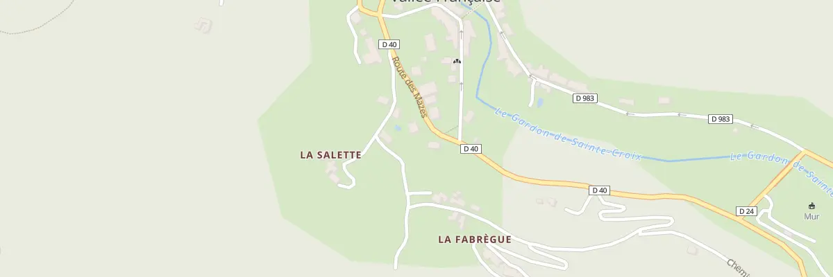 Plan du 5119 Sainte Croix Village à Sainte-Croix-Vallée-Française