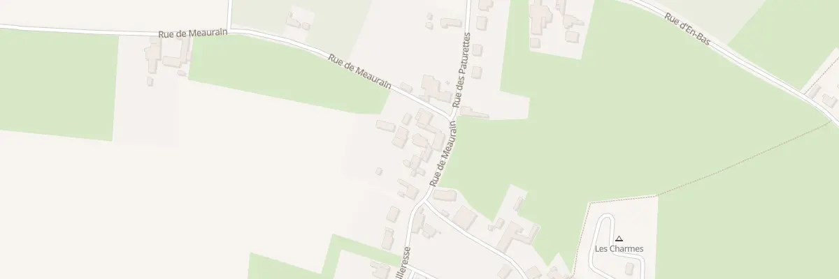 Plan du 24 Rue de Meaurain à Bettrechies