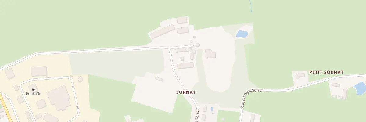 Plan du 9003 Le Grand Sornat à Bourbon-Lancy