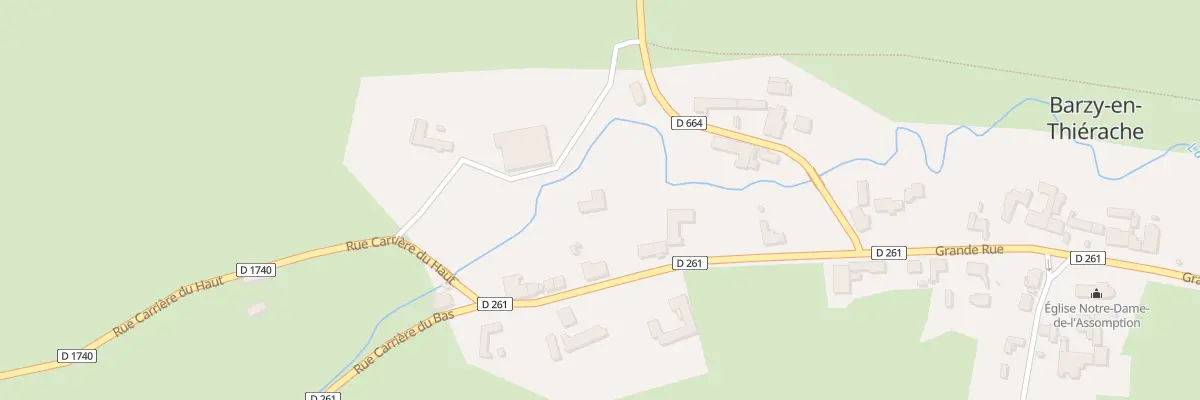 Plan du 9 Gr Grande Rue à Barzy-en-Thiérache