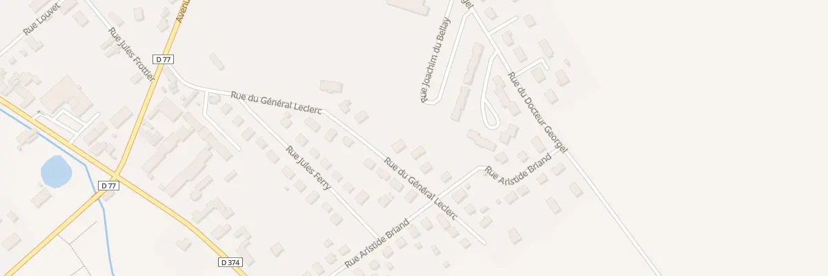 Plan du 9 Rue du Général Leclerc à Aix-Villemaur-Pâlis