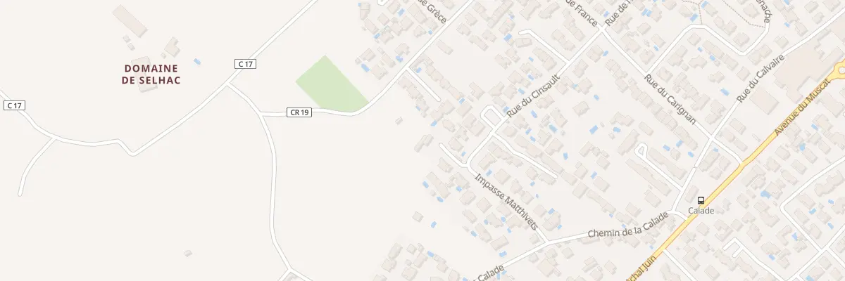 Plan du 9013 Rue Olivier de Serres à Frontignan