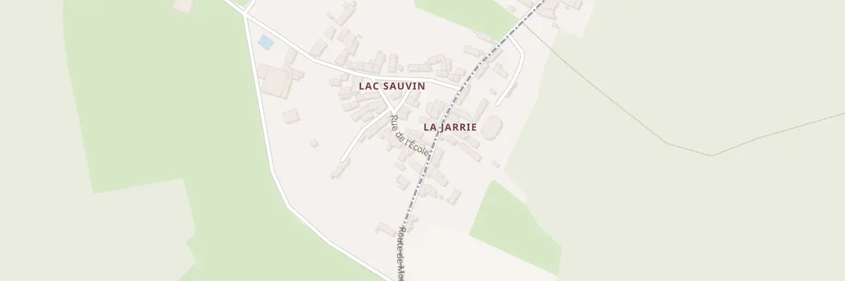 Plan du 568 Lac Sauvin à Arcy-sur-Cure