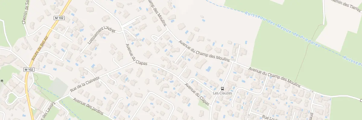 Plan du 350 Av du Champ des Moulins à Murviel-lès-Montpellier