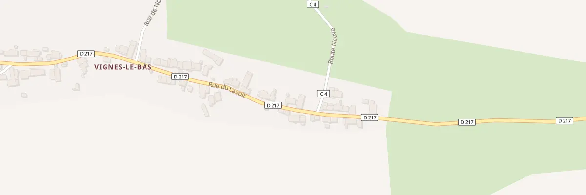 Plan du 7 Rue du Lavoir à Neuffontaines