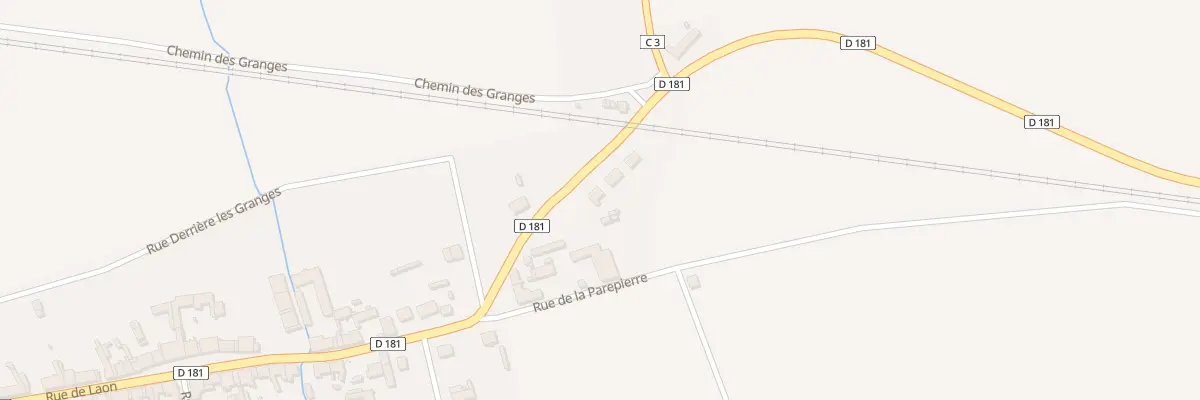 Plan du 370 Rue de Sissonne à Eppes