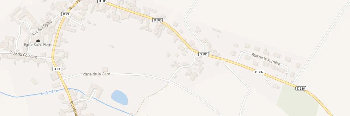 Plan du 3 Rue de la Passerelle à Crugny