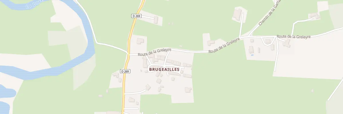 Plan du 5012 Brugeailles à Marsac-en-Livradois