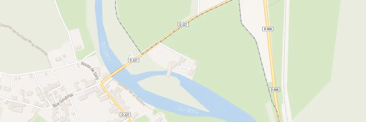 Plan du 269 Moulin de Bessy à Bessy-sur-Cure