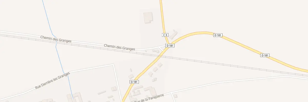 Plan du 435 Rue de Sissonne à Eppes