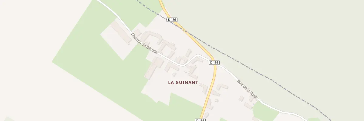 Plan du 4 Che de Bérulle (guinand) à Sormery