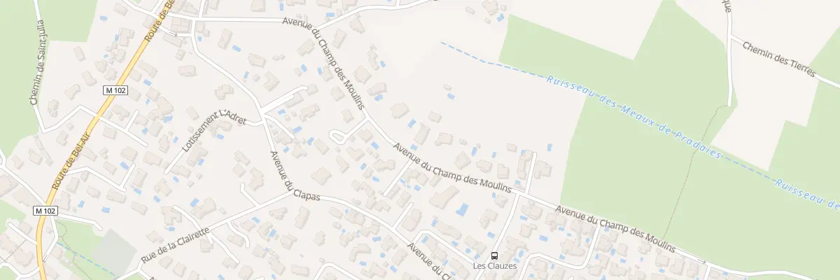 Plan du 5729 Reaux à Murviel-lès-Montpellier