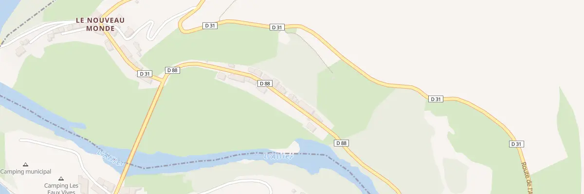 Plan du 5285 Le Nouveau Monde à Saint-Haon