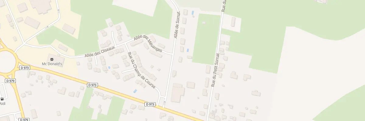 Plan du 6 All de Sornat à Bourbon-Lancy
