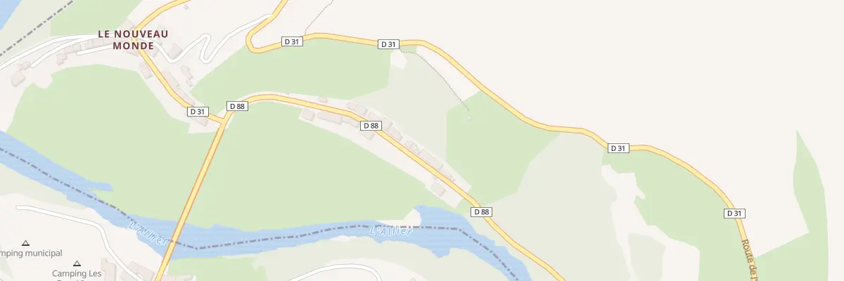 Plan du 5284 Le Nouveau Monde à Saint-Haon