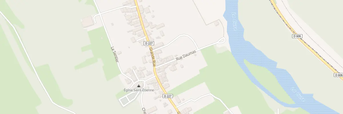 Plan du 9002 Rue Daumas à Bessy-sur-Cure