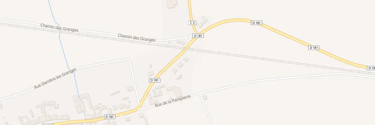 Plan du 410 Rue de Sissonne à Eppes