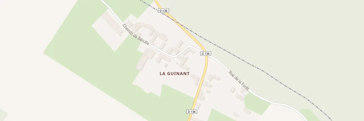 Plan du 3 Che de Bérulle (guinand) à Sormery