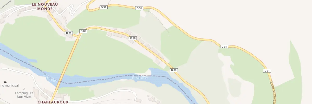 Plan du 5283 Le Nouveau Monde à Saint-Haon