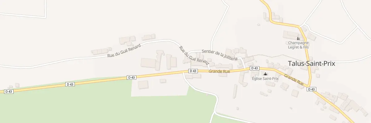 Plan du 1 Rle du Colléard à Talus-Saint-Prix