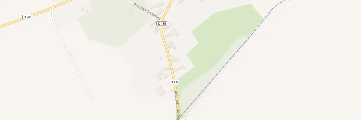 Plan du 4 Rue Bob Carrière à Bœurs-en-Othe