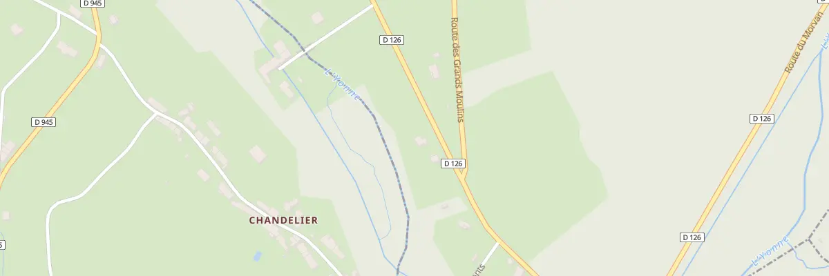 Plan du 18 Rte du Morvan à Mouron-sur-Yonne