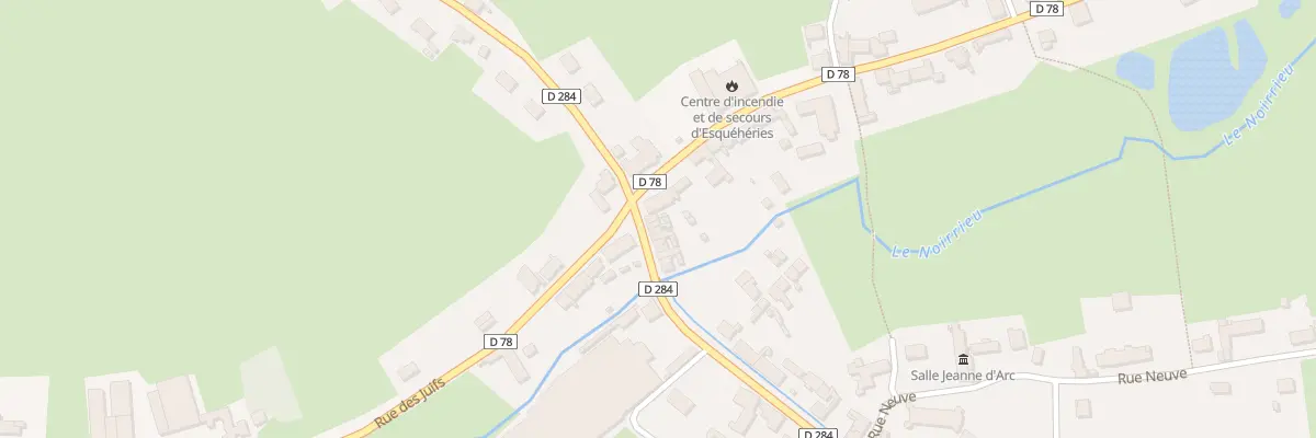 Plan du 72 Rue du General de Gaulle à Esquéhéries