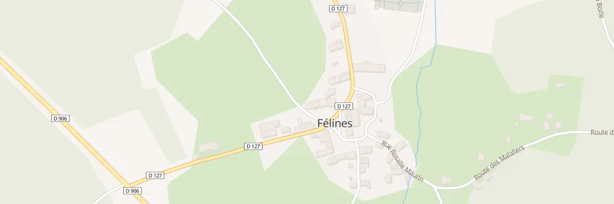 Plan du 14 Pl Elie Berger à Félines