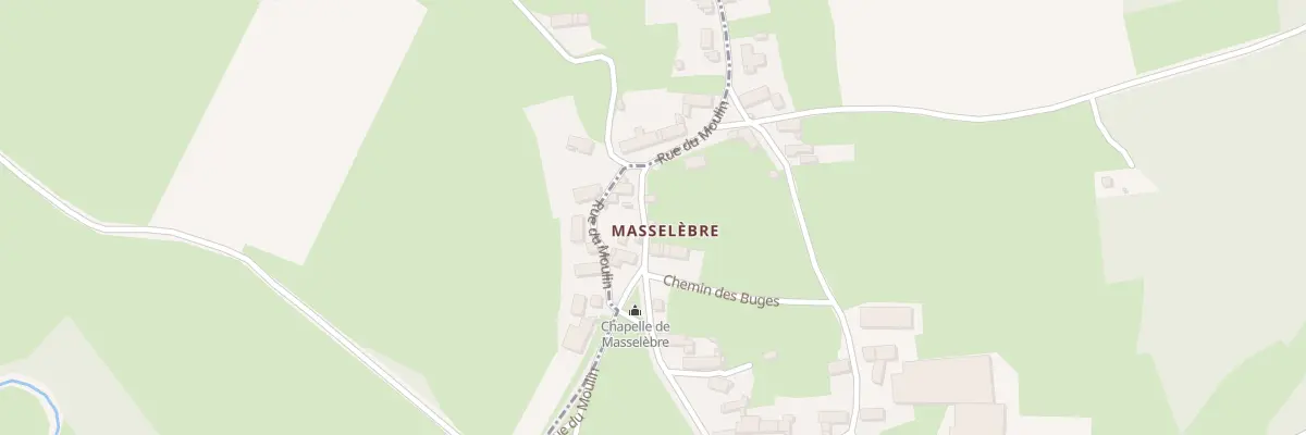 Plan du 5055 Masselebre à Chaumont-le-Bourg