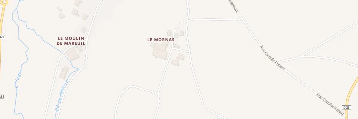 Plan du 5002 Rue de la Rosiere à Mareuil-le-Port