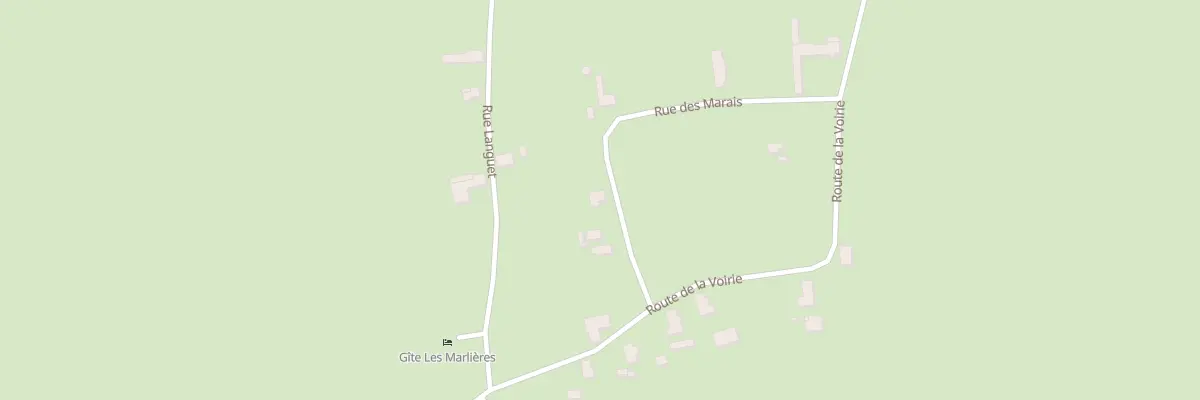Plan du 13 Rte de la Voirie à Esquéhéries