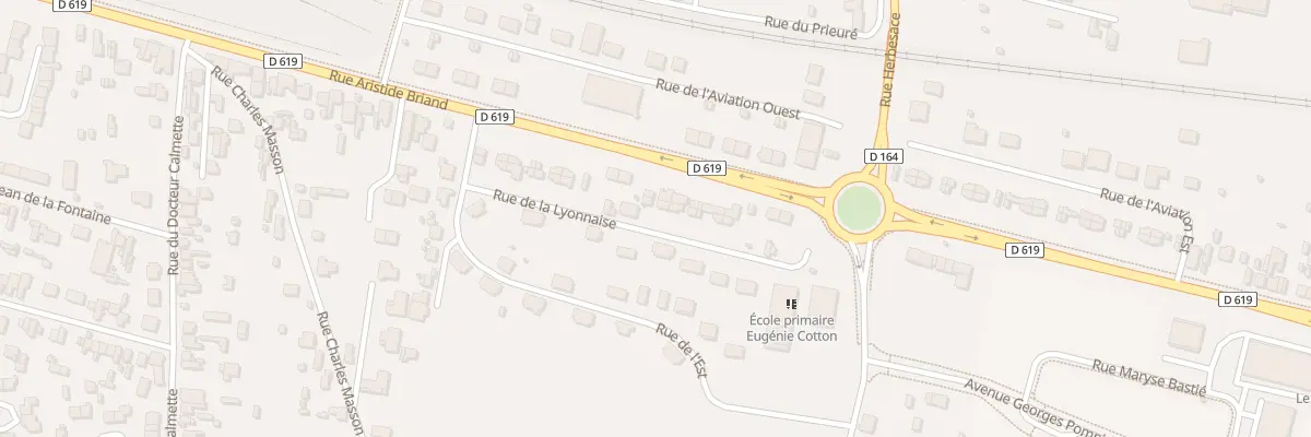 Plan du 13 Rue de la Lyonnaise à Romilly-sur-Seine
