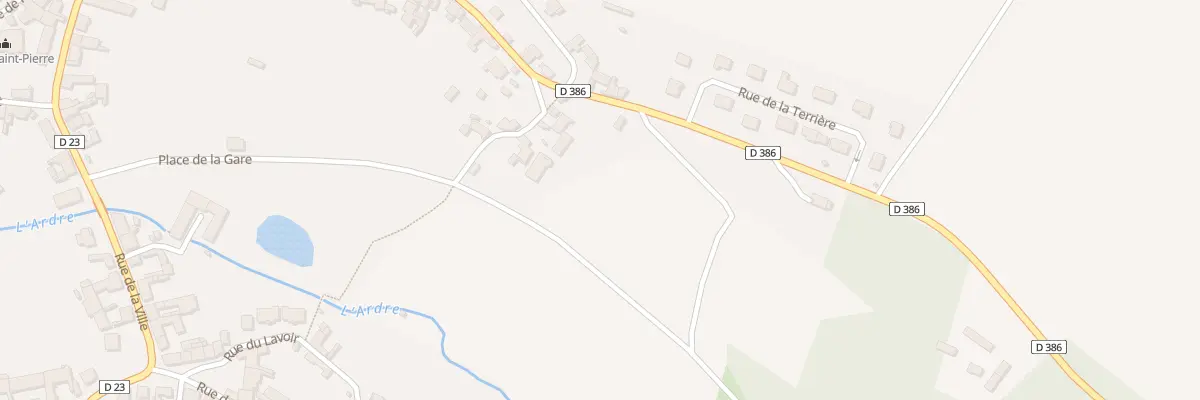 Plan du 2 Rue de la Passerelle à Crugny