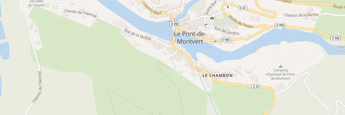 Plan du 48 Rle du Foirail à Pont de Montvert - Sud Mont Lozère