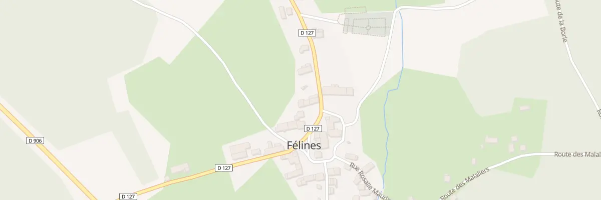 Plan du 6 Pl Elie Berger à Félines