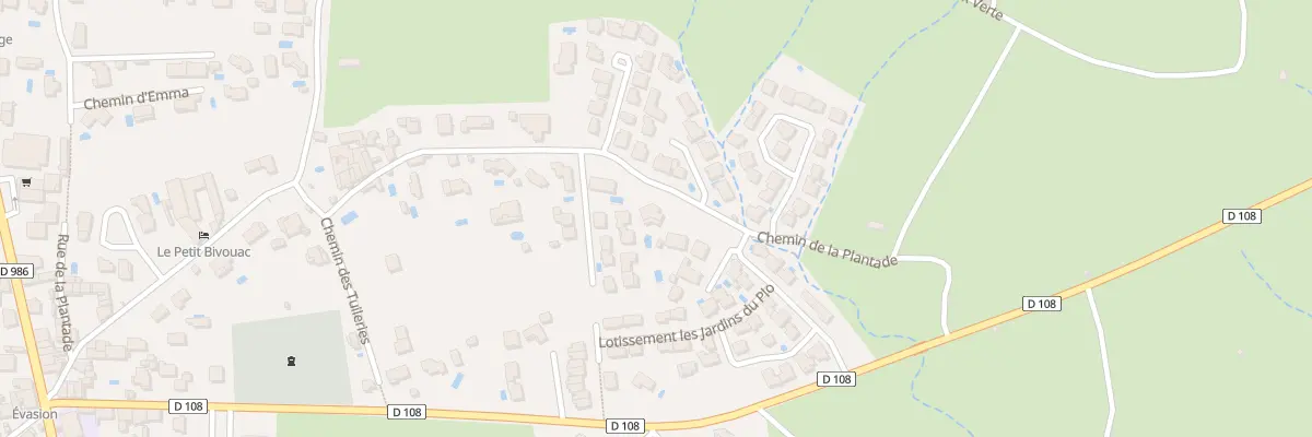 Plan du 316 Che de la Plantade à Saint-Bauzille-de-Putois