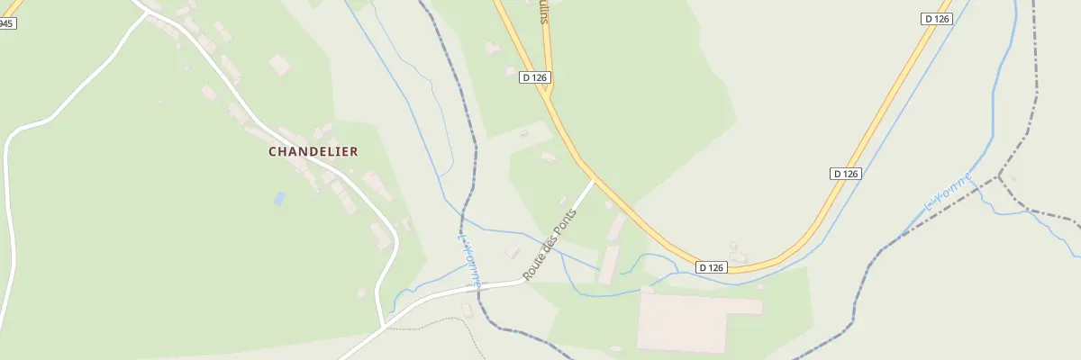 Plan du 22 Rte du Morvan à Mouron-sur-Yonne