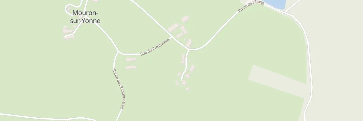 Plan du 2 Imp des Sources à Mouron-sur-Yonne