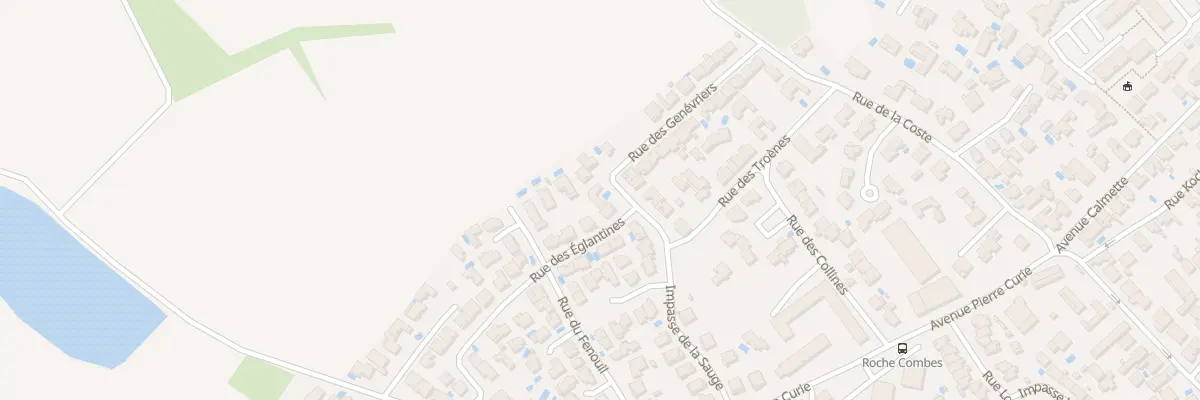 Plan du 30 Rue des Genevriers à Frontignan