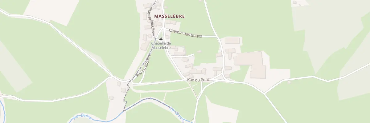 Plan du 5062 Masselebre à Chaumont-le-Bourg