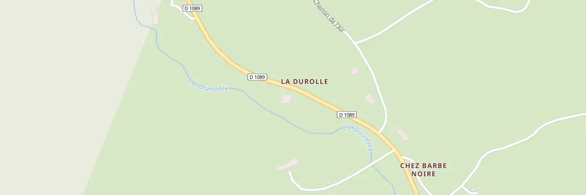 Plan du 2 La Durolle à Noirétable