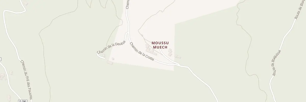 Plan du 3 Rte de Moussu Muech à Saint-Martial