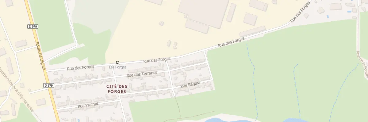 Plan du 39 Rue des Terranes à Bourbon-Lancy