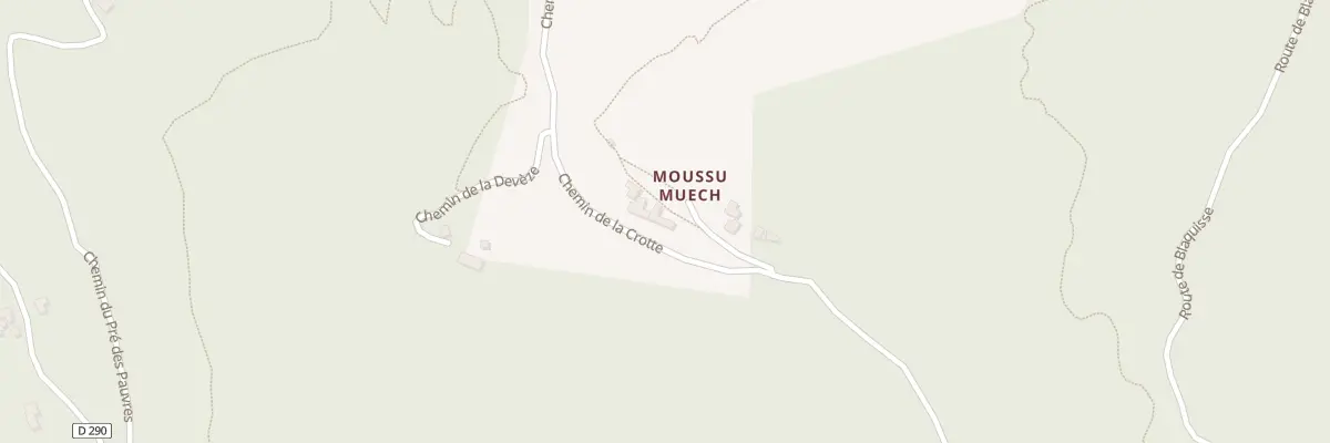 Plan du 1 Rte de Moussu Muech à Saint-Martial