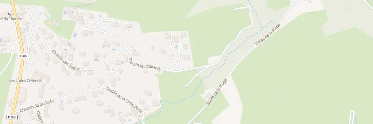 Plan du 157 La Coste à Saint-Bauzille-de-Putois