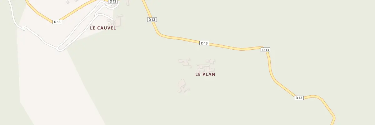 Plan du 5025 Le Plan à Saint-Martin-de-Lansuscle