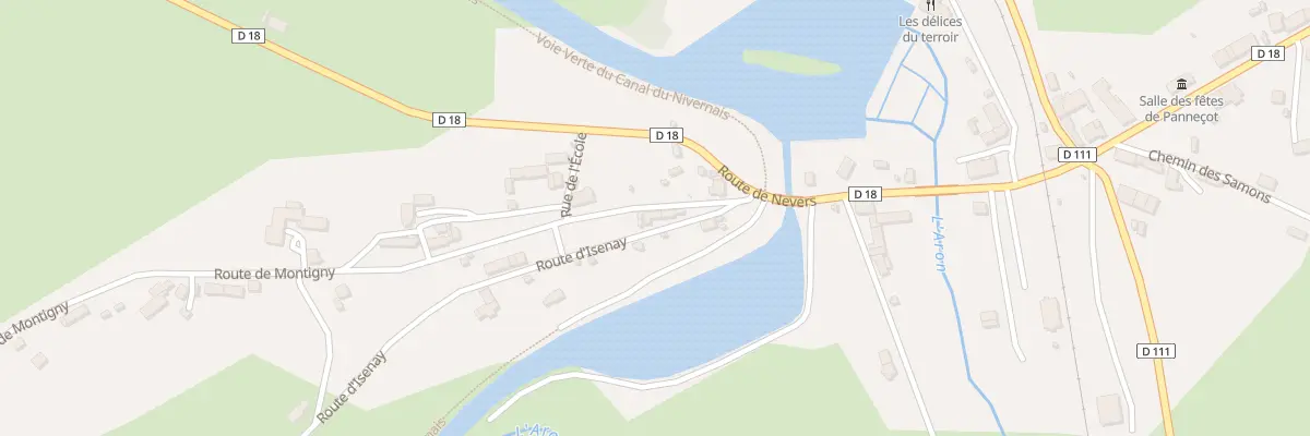 Plan du 63 Rte de Montigny à Limanton